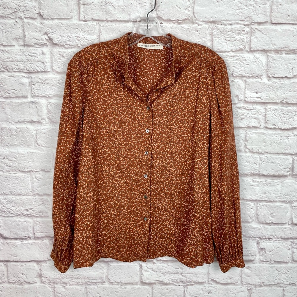 Chester Weinberg Vintage Button Down Size 10ā Circa 1970